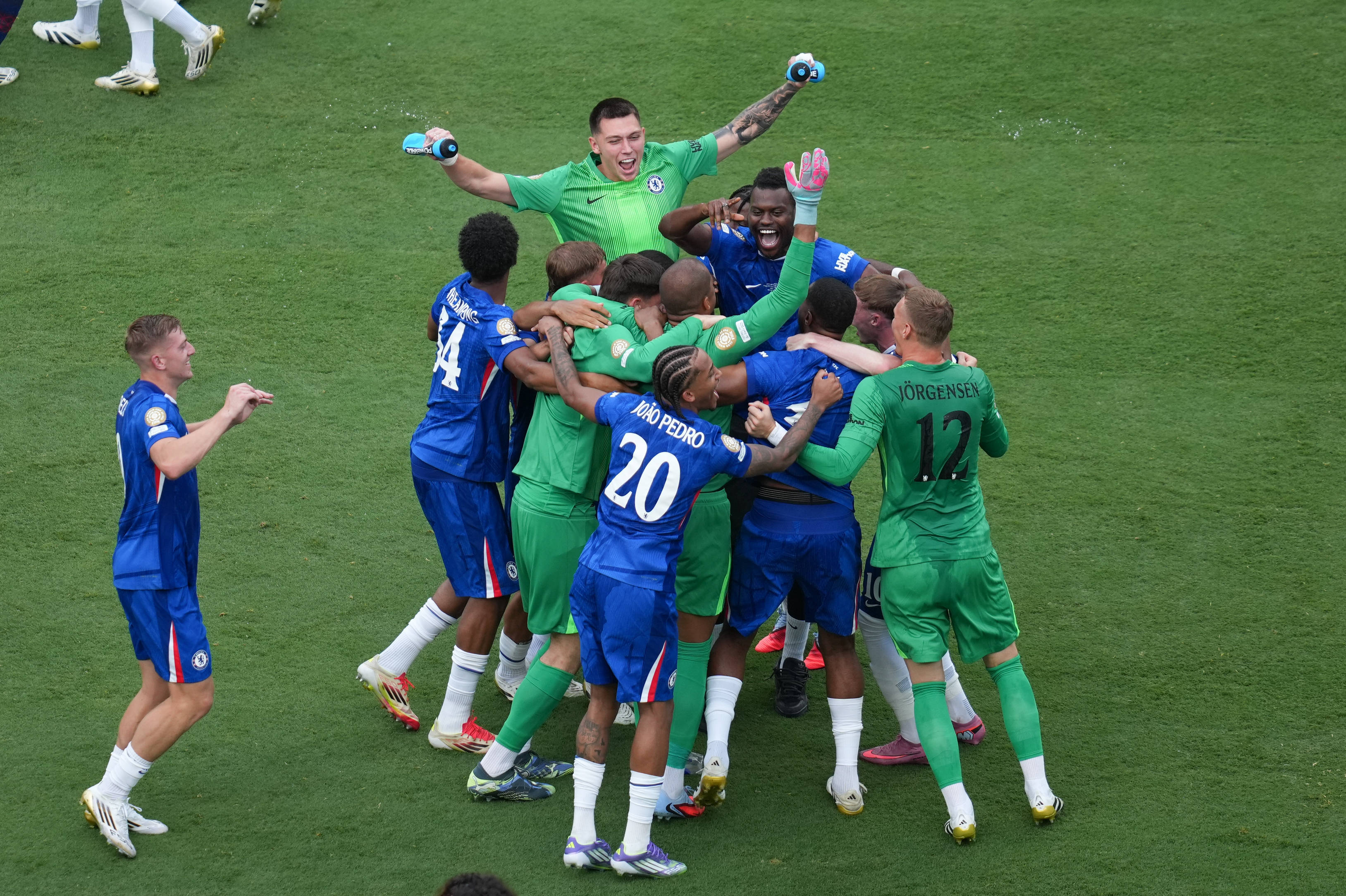 (体育)足球——世俱杯决赛:切尔西胜大巴黎 夺得世俱杯冠军