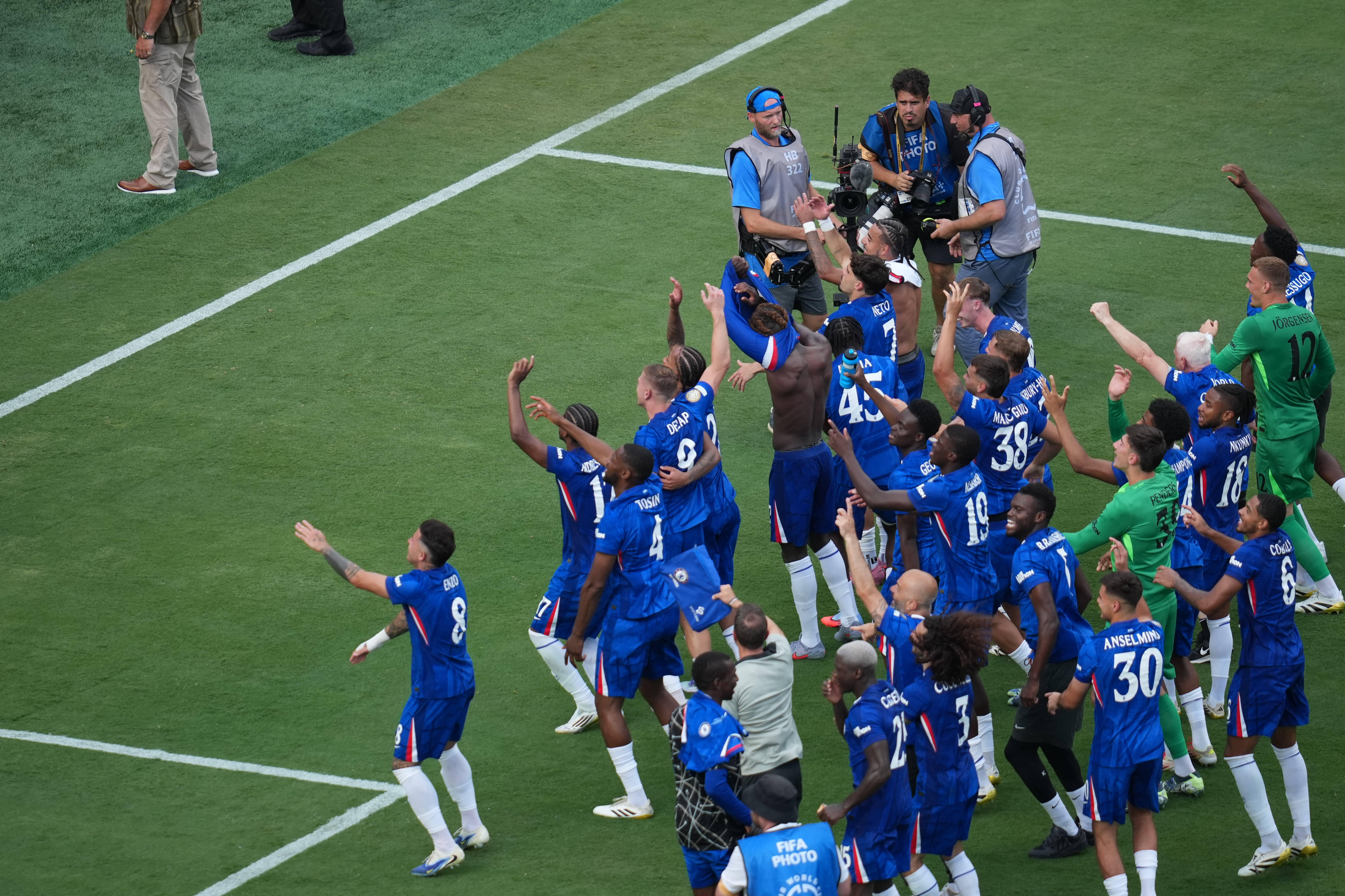 (体育)足球——世俱杯决赛:切尔西胜大巴黎 夺得世俱杯冠军