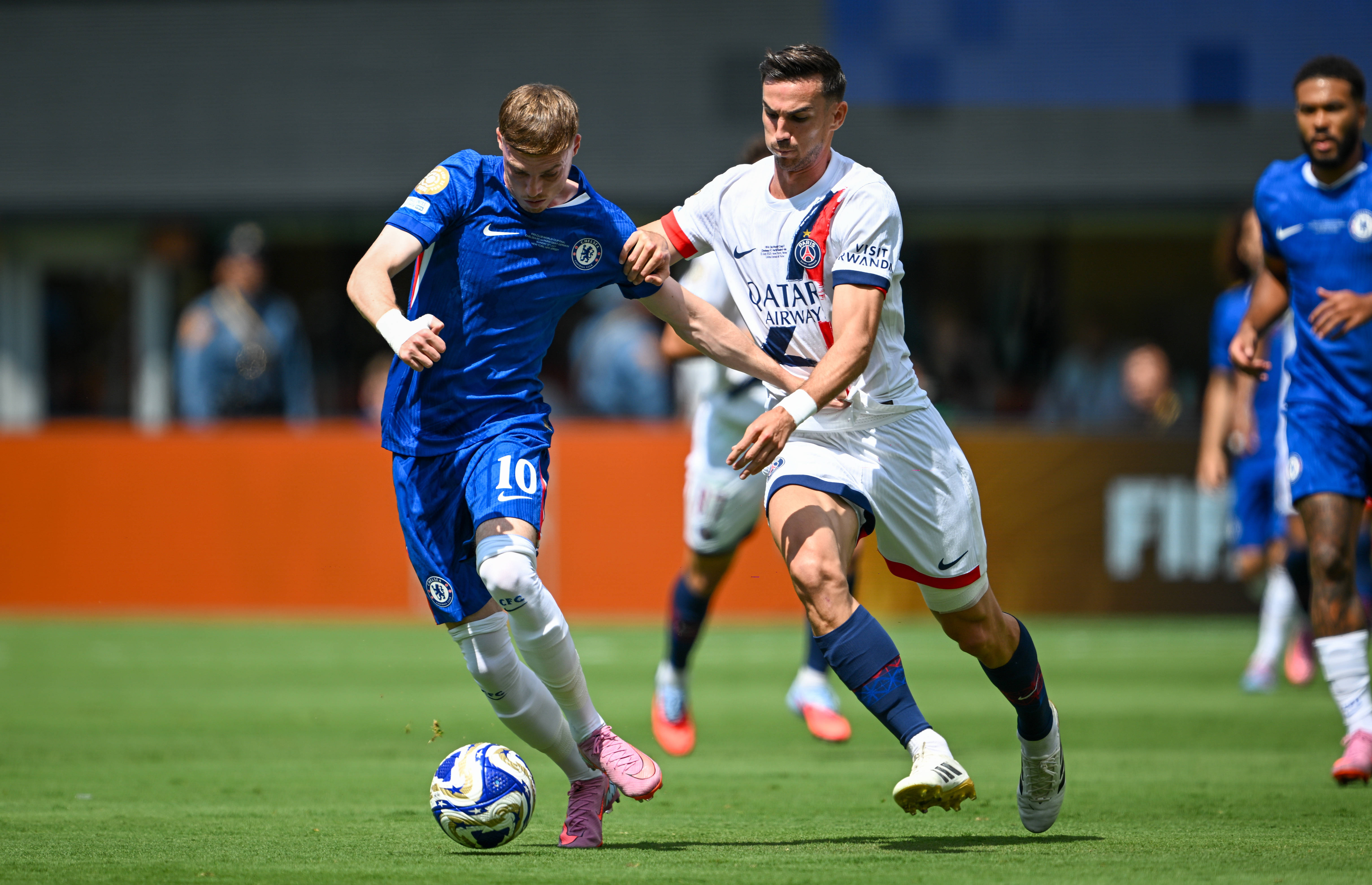 (体育)足球——世俱杯决赛:切尔西胜大巴黎 夺得世俱杯冠军