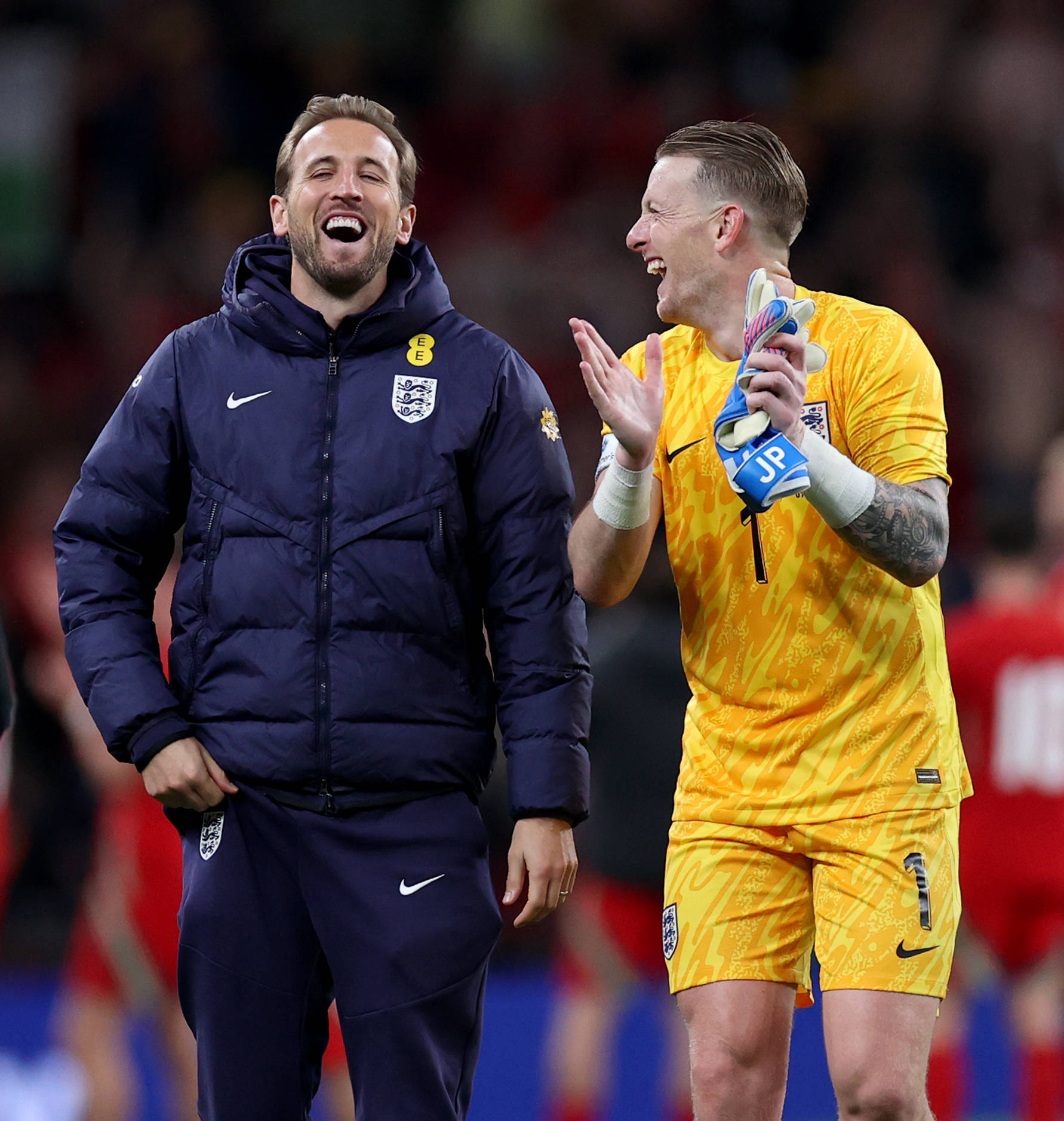 (体育)足球——热身赛:英格兰胜威尔士