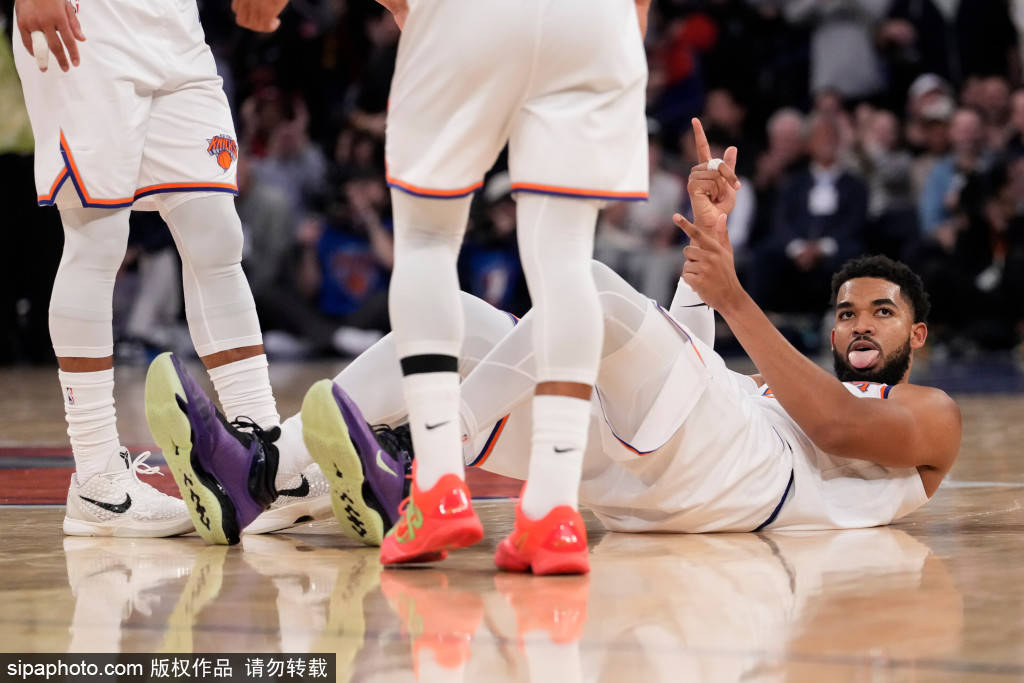 纽约尼克斯在主场延续连胜纪录迎战明尼苏达森林狼